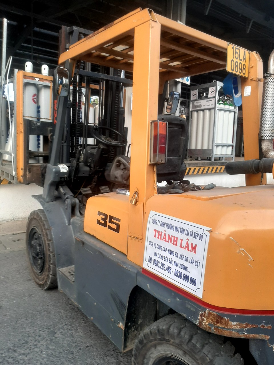Thuê xe nâng dầu tại Hải Phòng
