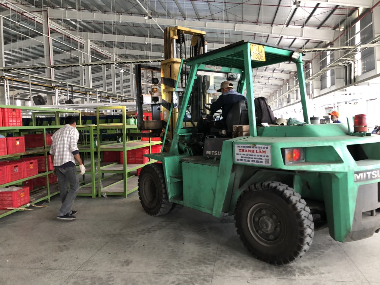 Cho thuê xe nâng tại Hải Phòng giá tốt