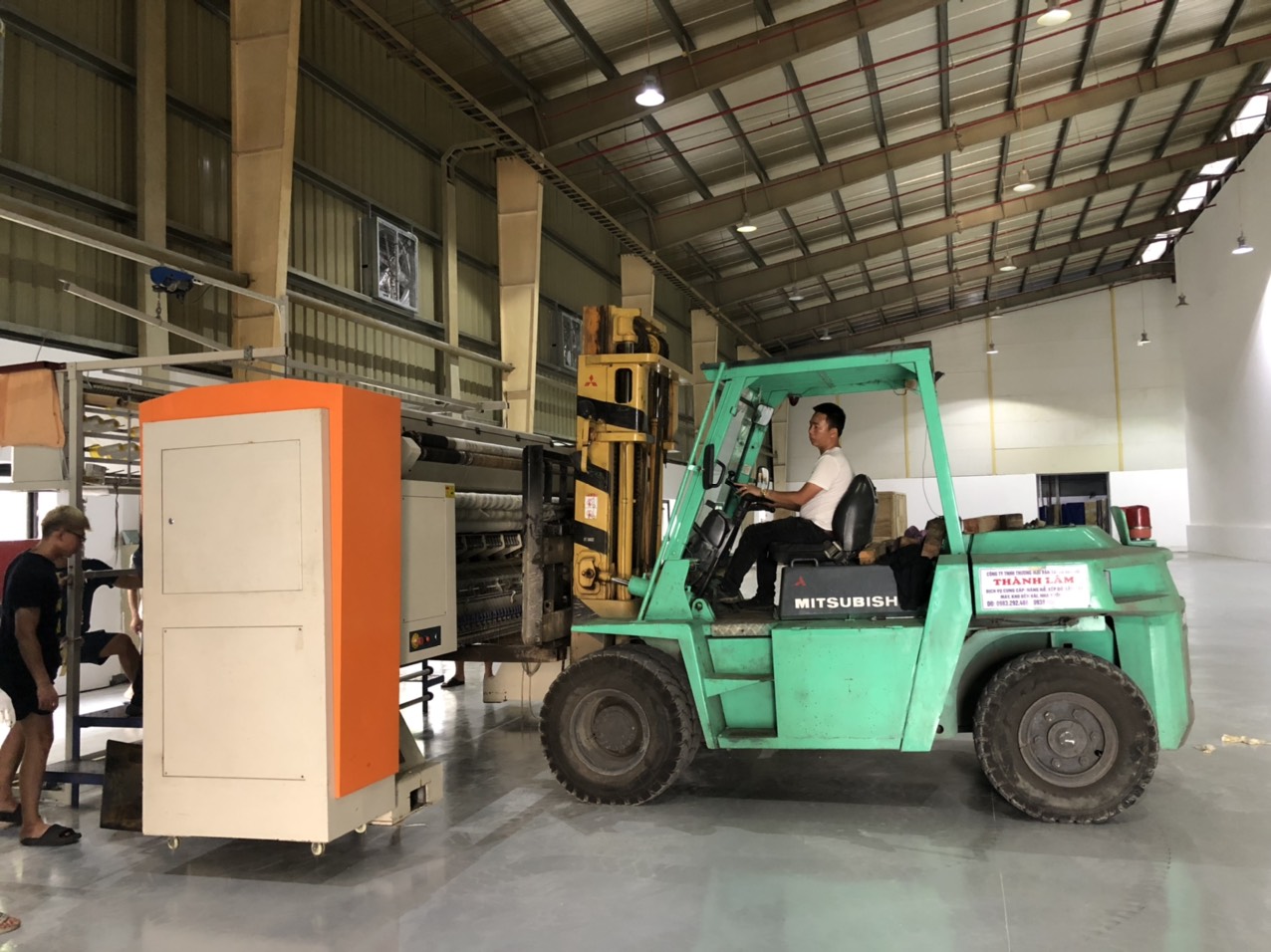 Cho thuê xe nâng tại Hải Phòng - Xe Nâng Thành Đạt