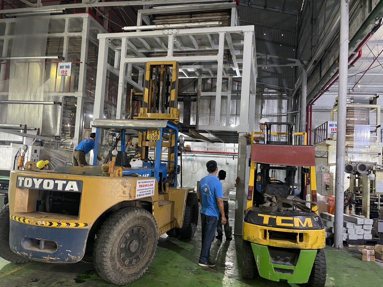 Cho thuê xe nâng tại KCN Cầu Cựu Hải Phòng