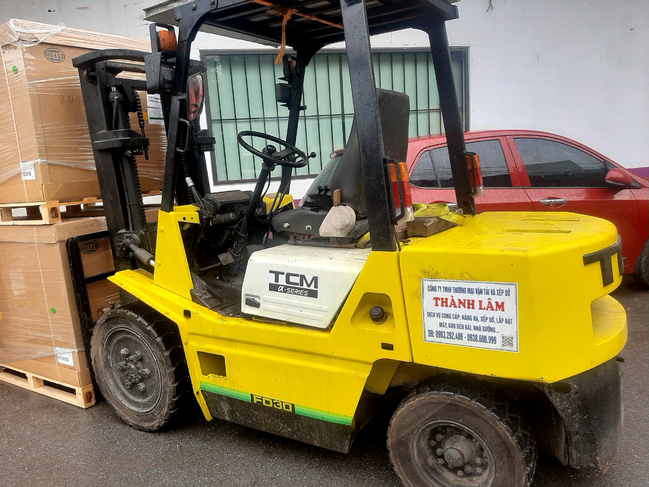 Dịch vụ xe nâng bốc xếp tại Hải Phòng