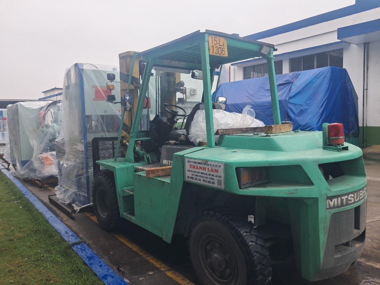 Thuê xe nâng tại quận Kiến An Hải Phòng