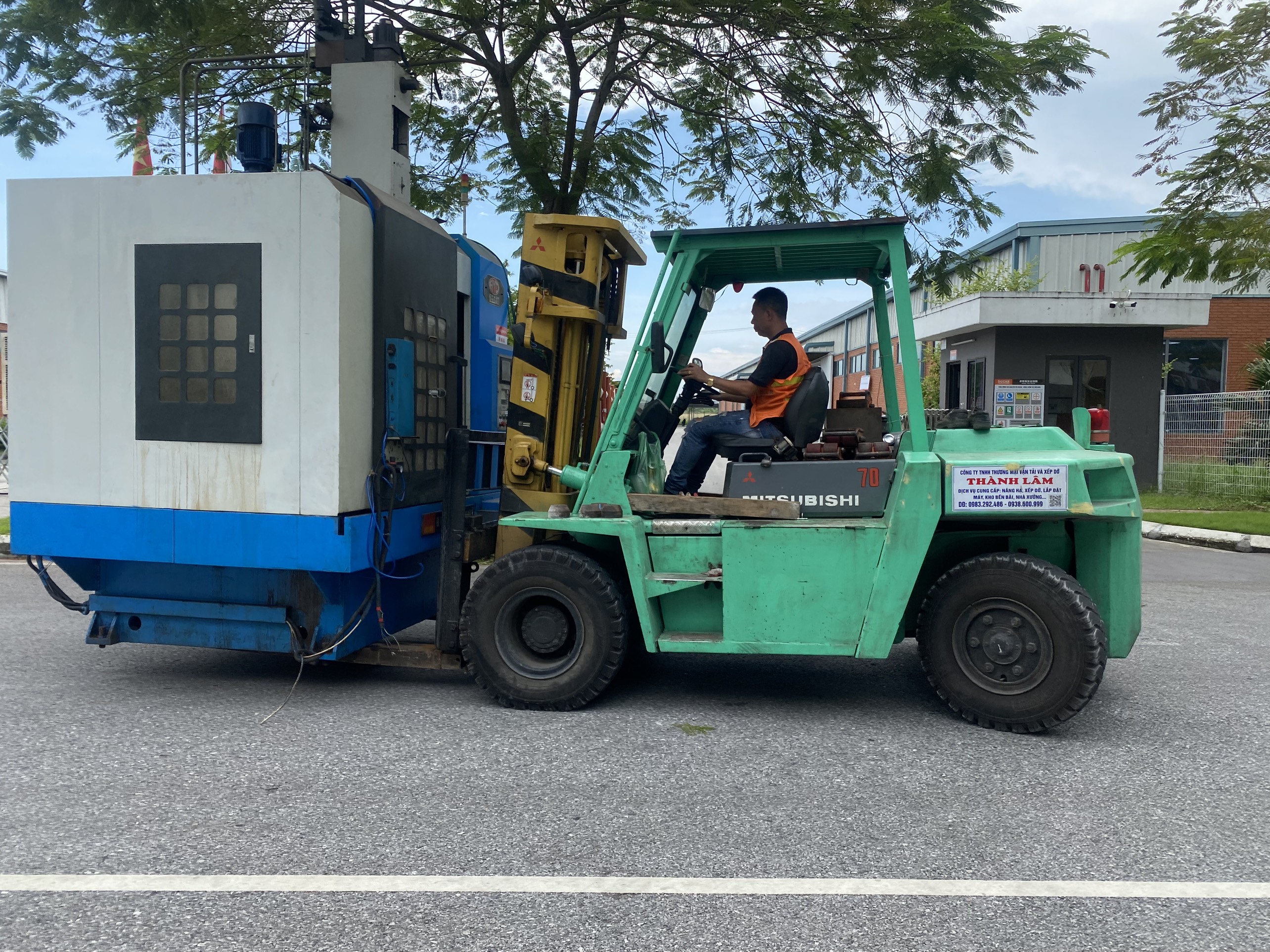 Dịch vụ xe nâng tại KCN Đồ Sơn Hải Phòng