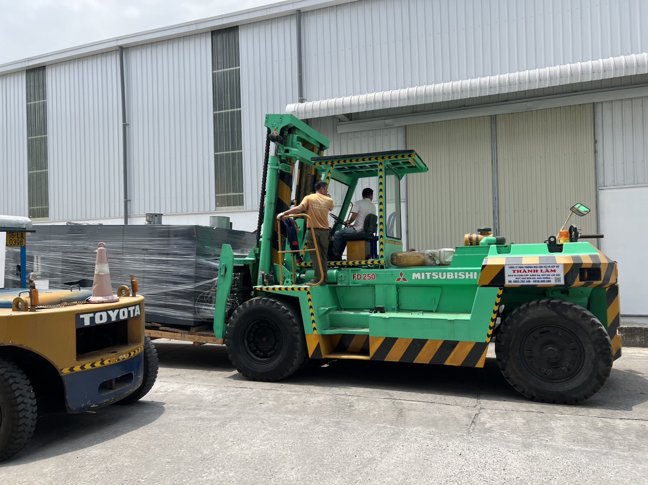 Thuê xe nâng tại Kiến Thụy Hải Phòng