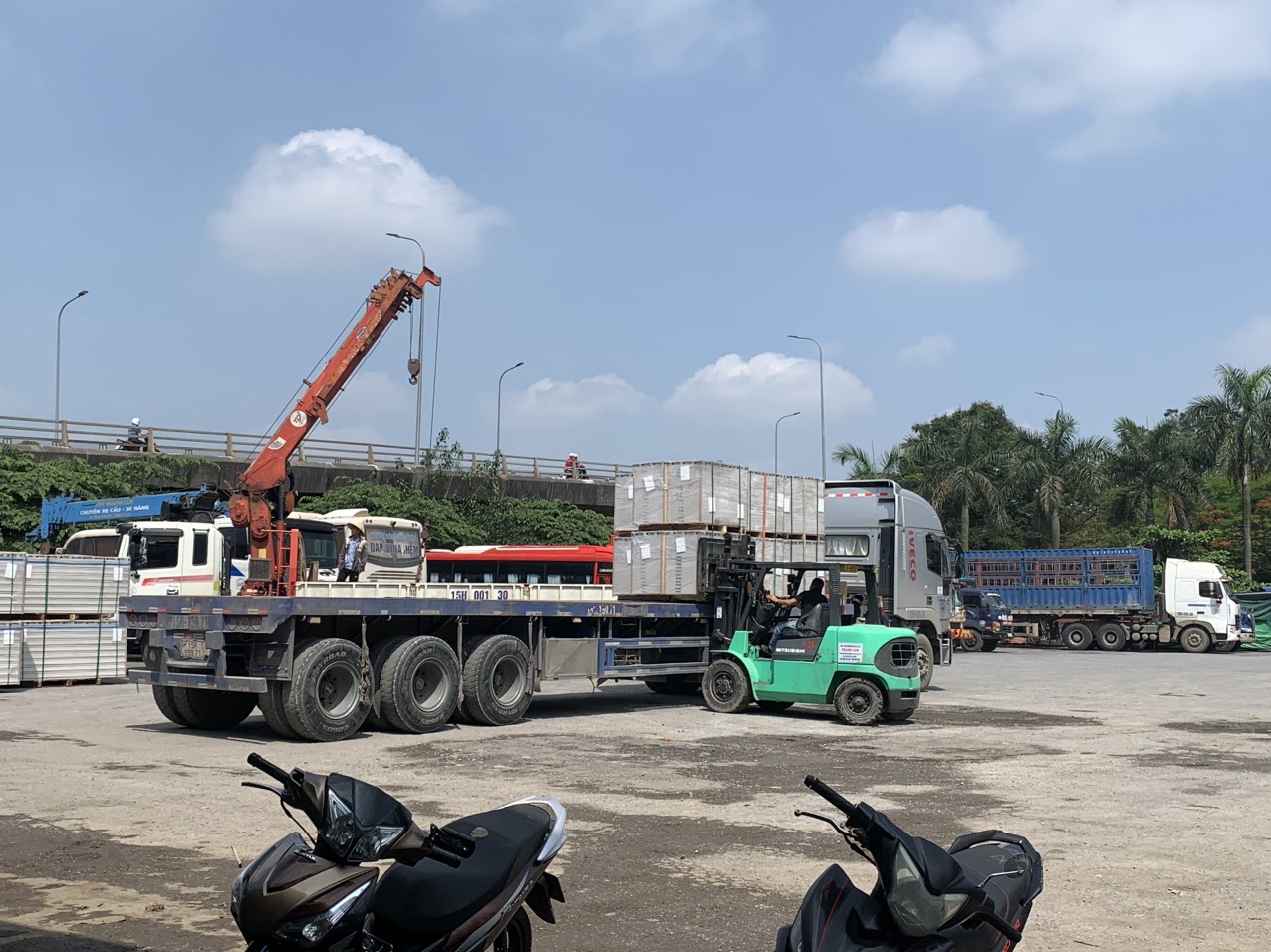 Thuê xe cẩu Hải Phòng uy tín